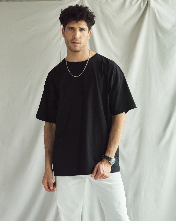 POLERA BASICA NEGRA