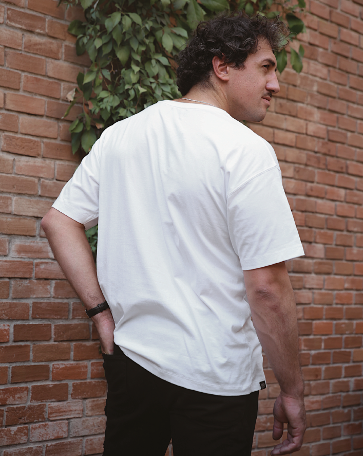 POLERA BASICA BLANCA