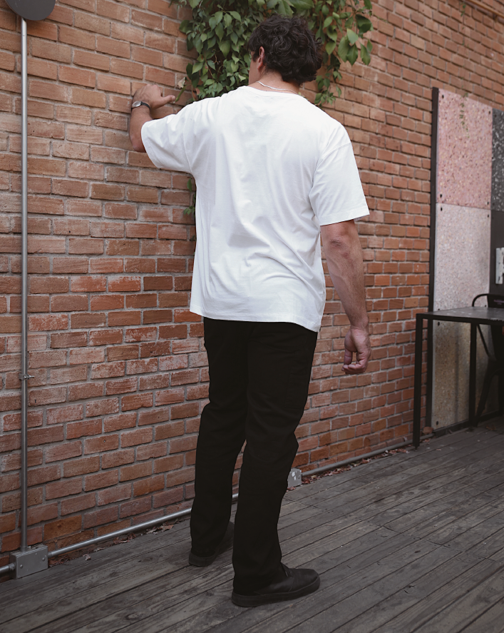 POLERA BASICA BLANCA
