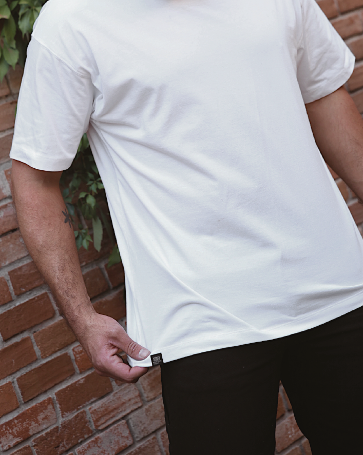 POLERA BASICA BLANCA