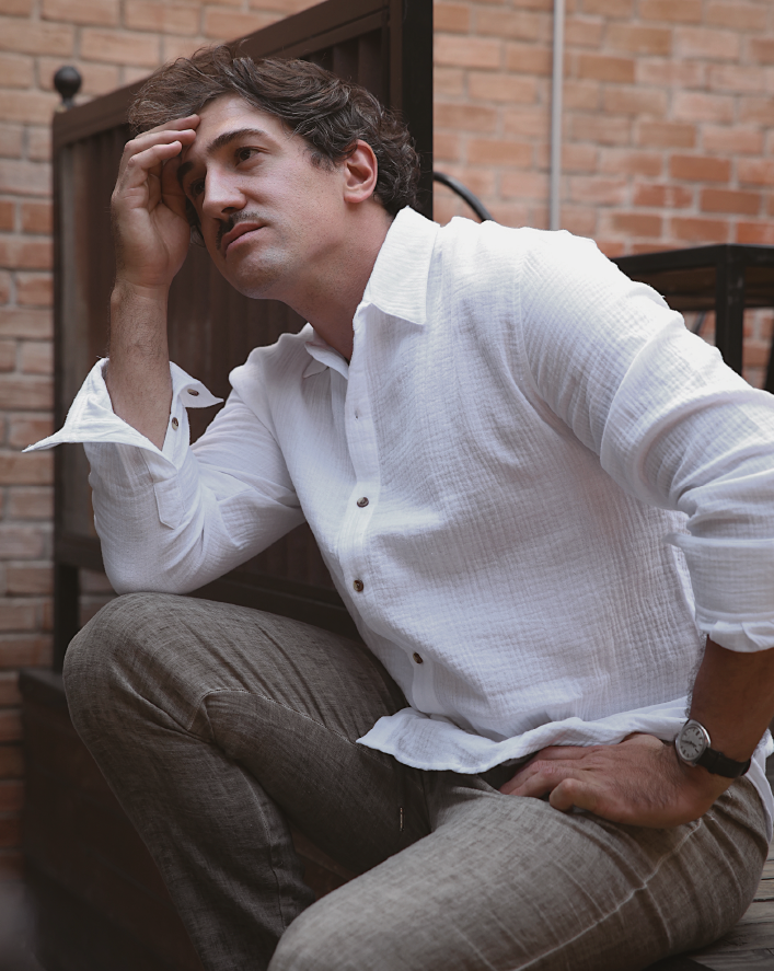 CAMISA MANGA LARGA BLANCA